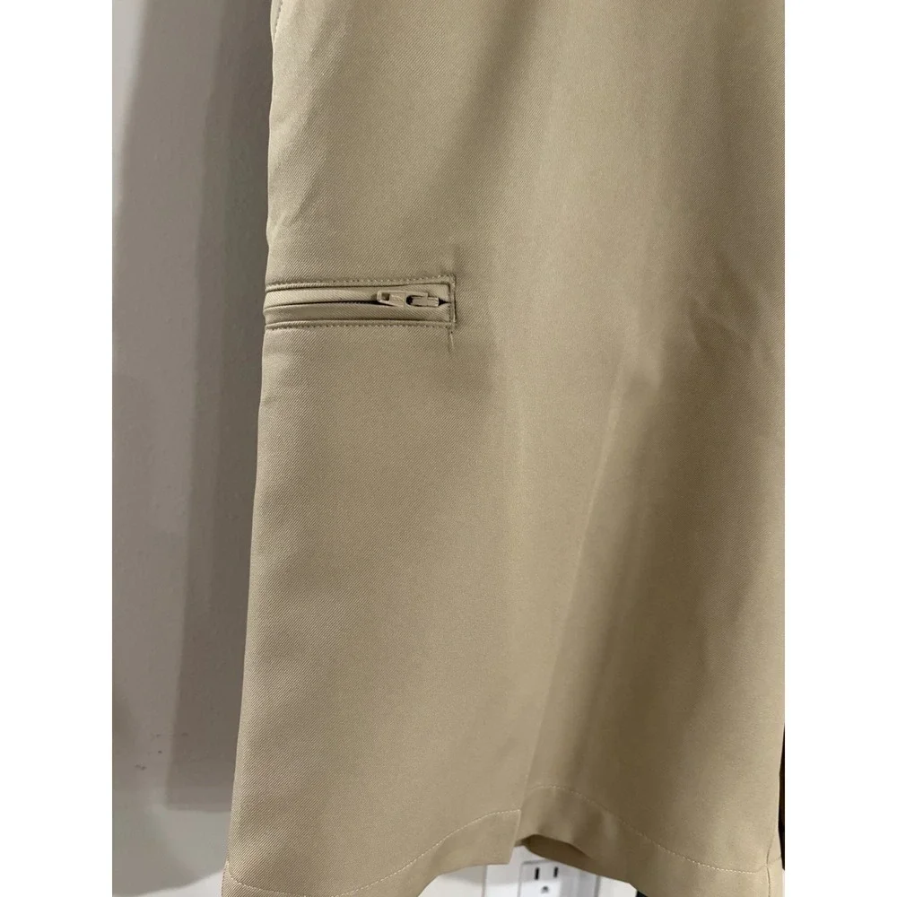 PGA Tour mens wicking dry GOLF shorts stretch tan khaki dress waist 36 EUC A12